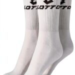 Lotto Tennis Socken 12 Paar – atmungsaktive Baumwolle, OEKO TEX, weiß-0
