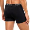 Lotto Boxershorts Herren 3er Pack Retro, Caviar und Weiß, Regular Fit-6