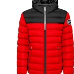 Lotto Winter-Daunenjacke für Herren, gesteppt, 110 g, 4 Jahreszeiten, gefüttert, Winterjacke-0