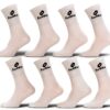 Lotto x8 Herren Socken weiß - Sportsocken für Tennis und Running-0