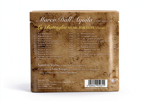 La Battaglia Lute Music Vol.2 von Brilliant Classics-1